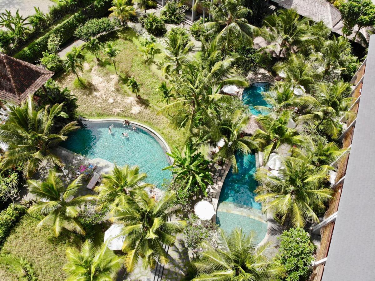 Alaya Resort Ubud Exteriér fotografie The pool at the resort